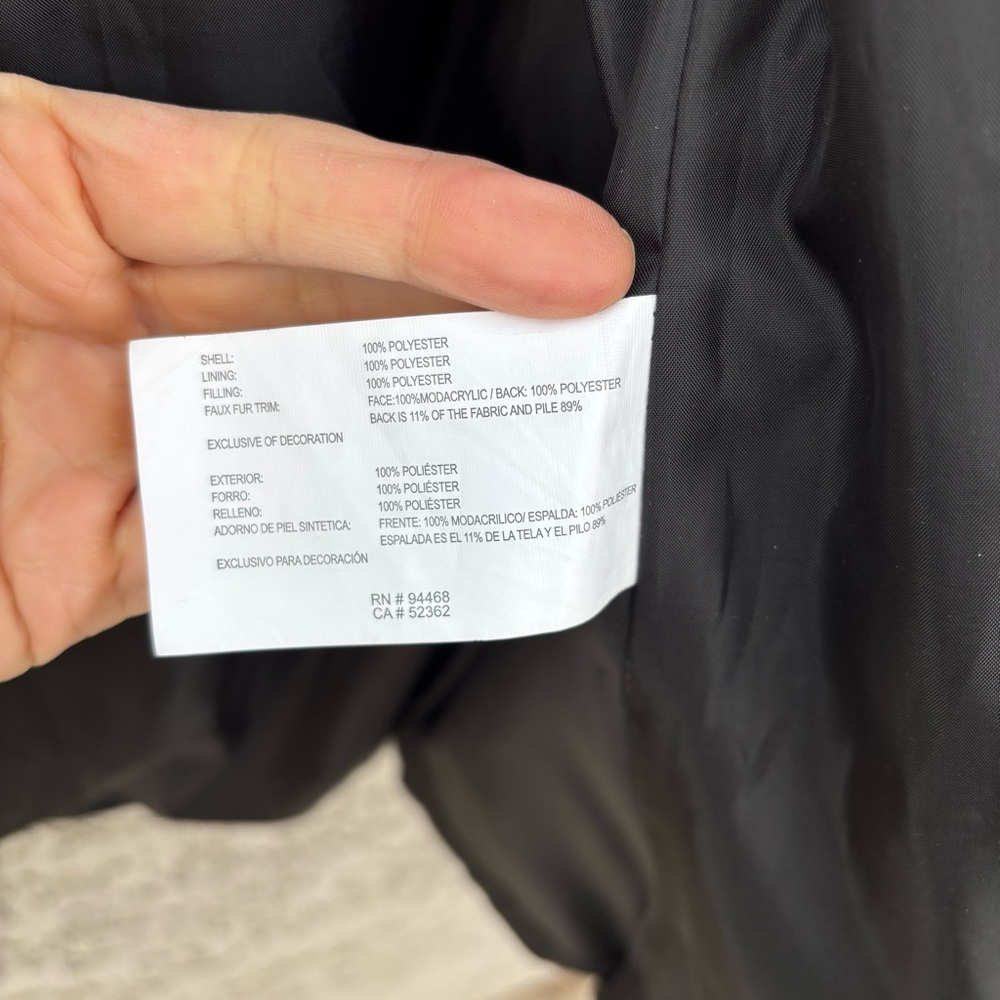 NAUTICA Black Quilted Women's Jacket - Picture 7 of 8